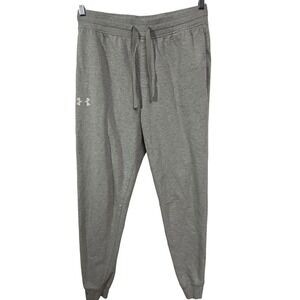 Under Armour Joggers Large Athletic Gray ColdGear Loose Fit Sweatpants
